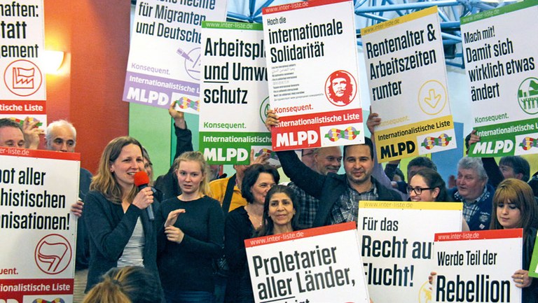 Radio- und Fernsehwahlspots der Internationalistischen Liste/MLPD
