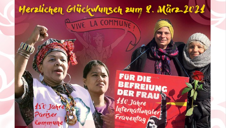 Postkarte zum Internationalen Frauentag - jetzt bestellen!