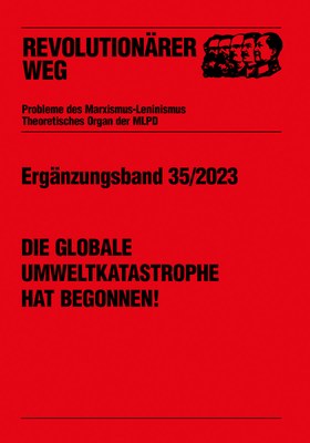 Die globale Umweltkatastrophe hat begonnen